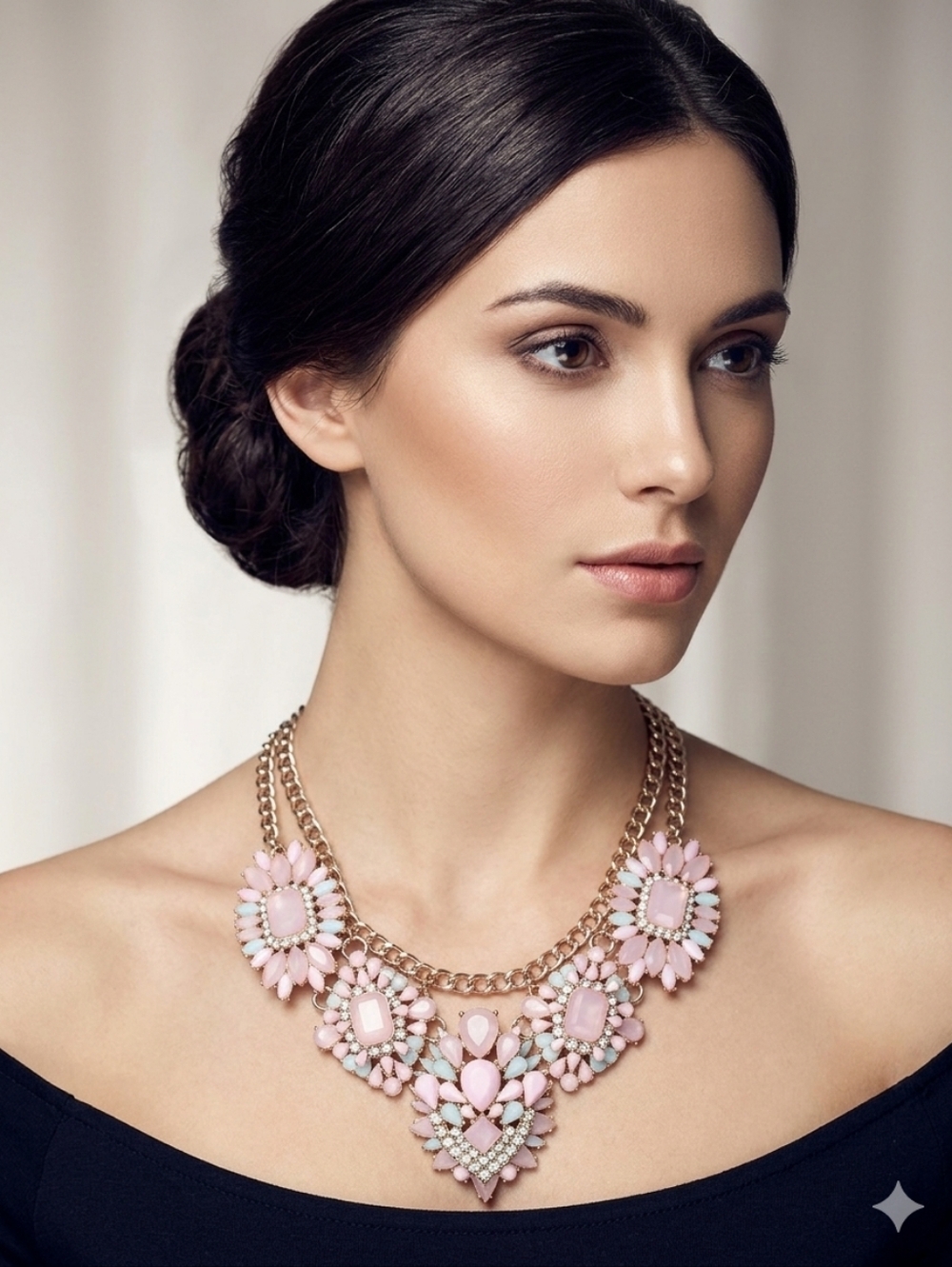 PINK BLING QUEEN‎ NECKLACE